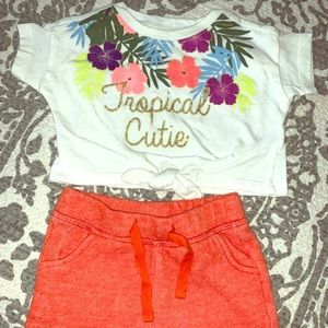 Crazy 8 outfit 6-12m